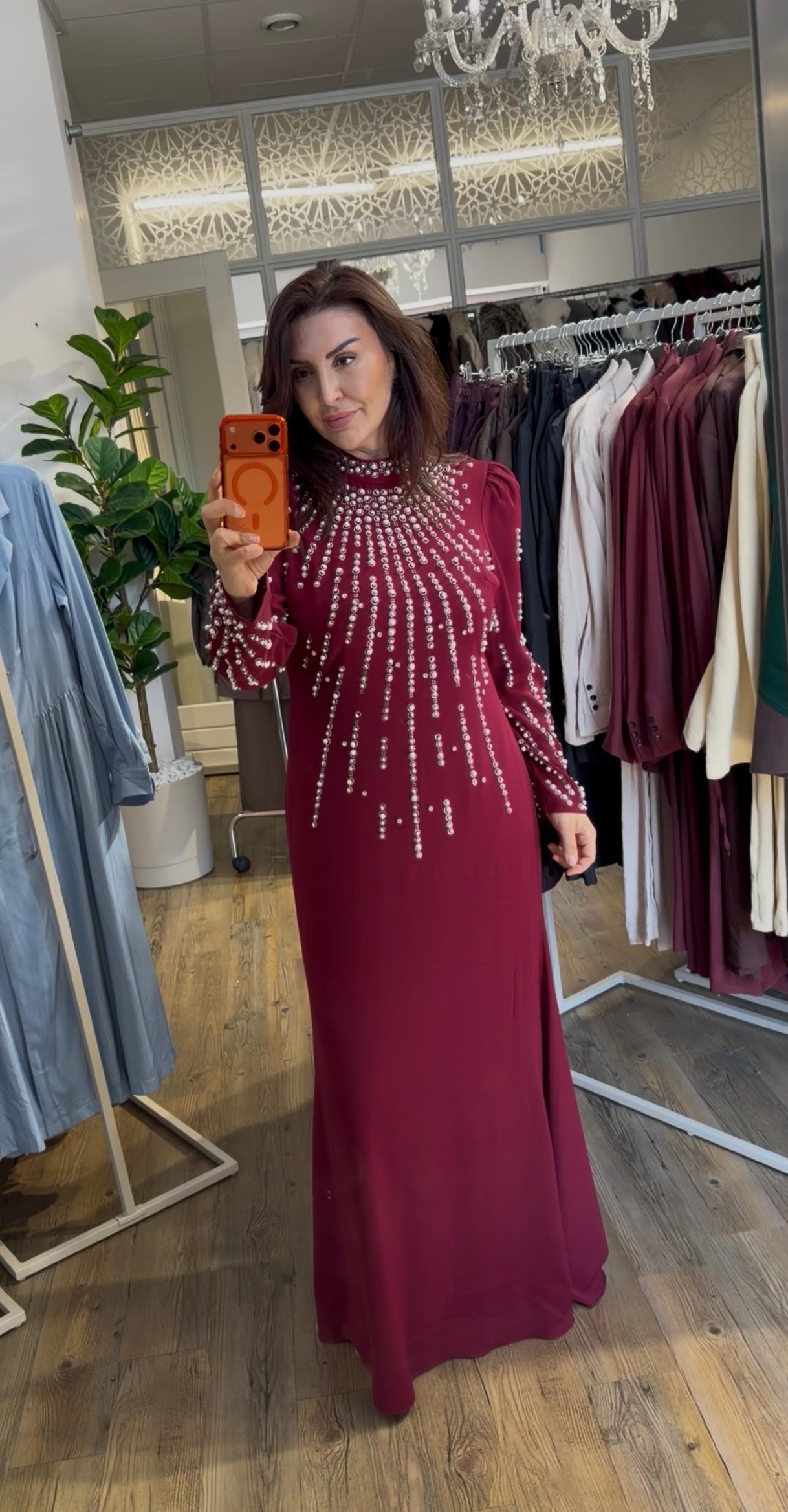 ELLE Avondjurk Rood