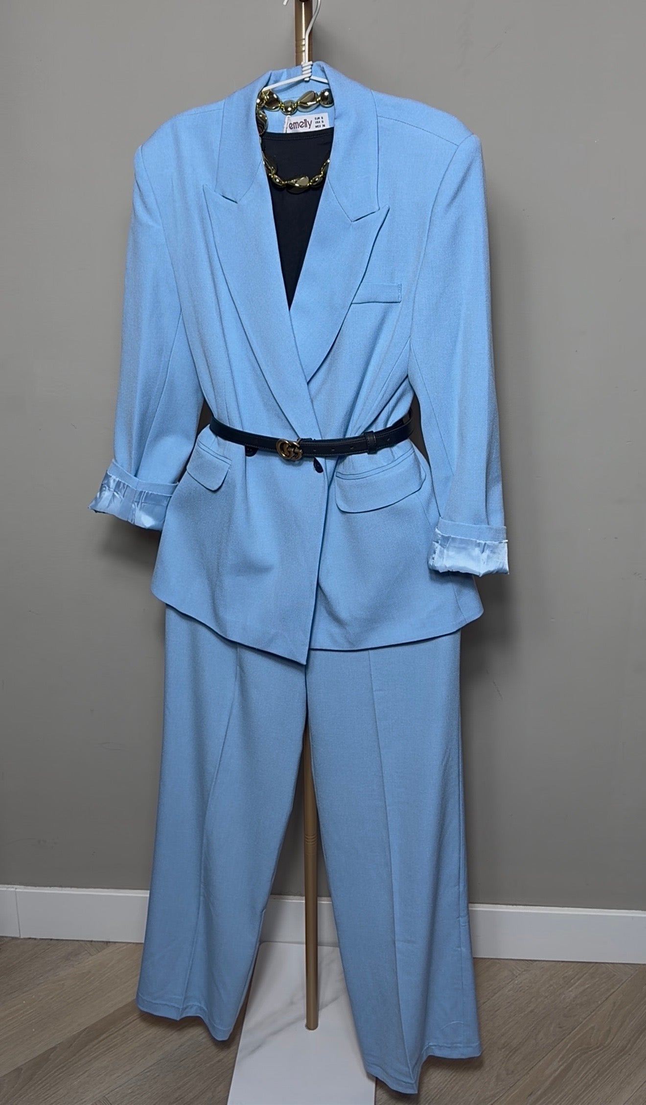 Azure Élégance Set