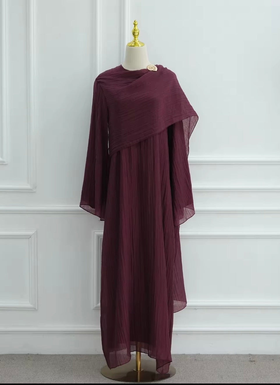 Ruby Veil Dress