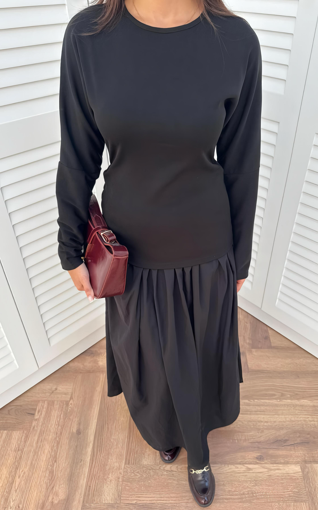 Élise Noir Ensemble- Zwart