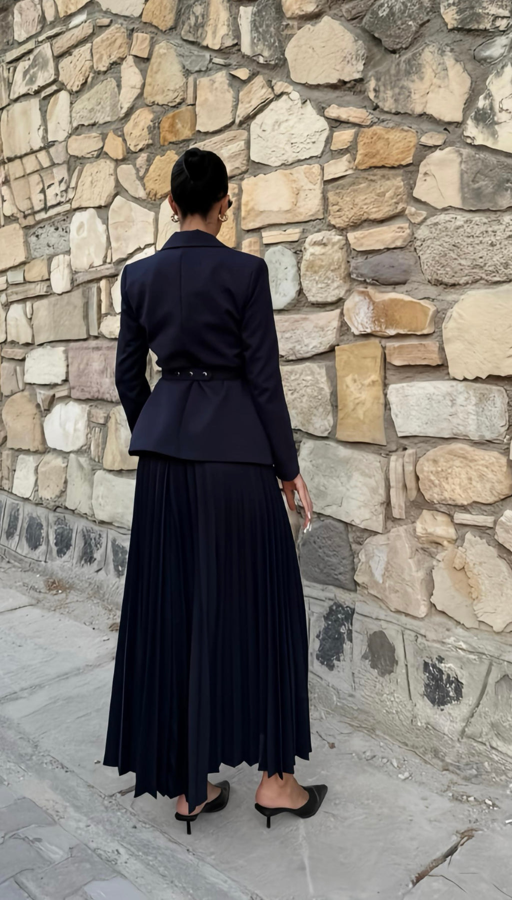 Noir Élégance Set- Zwart