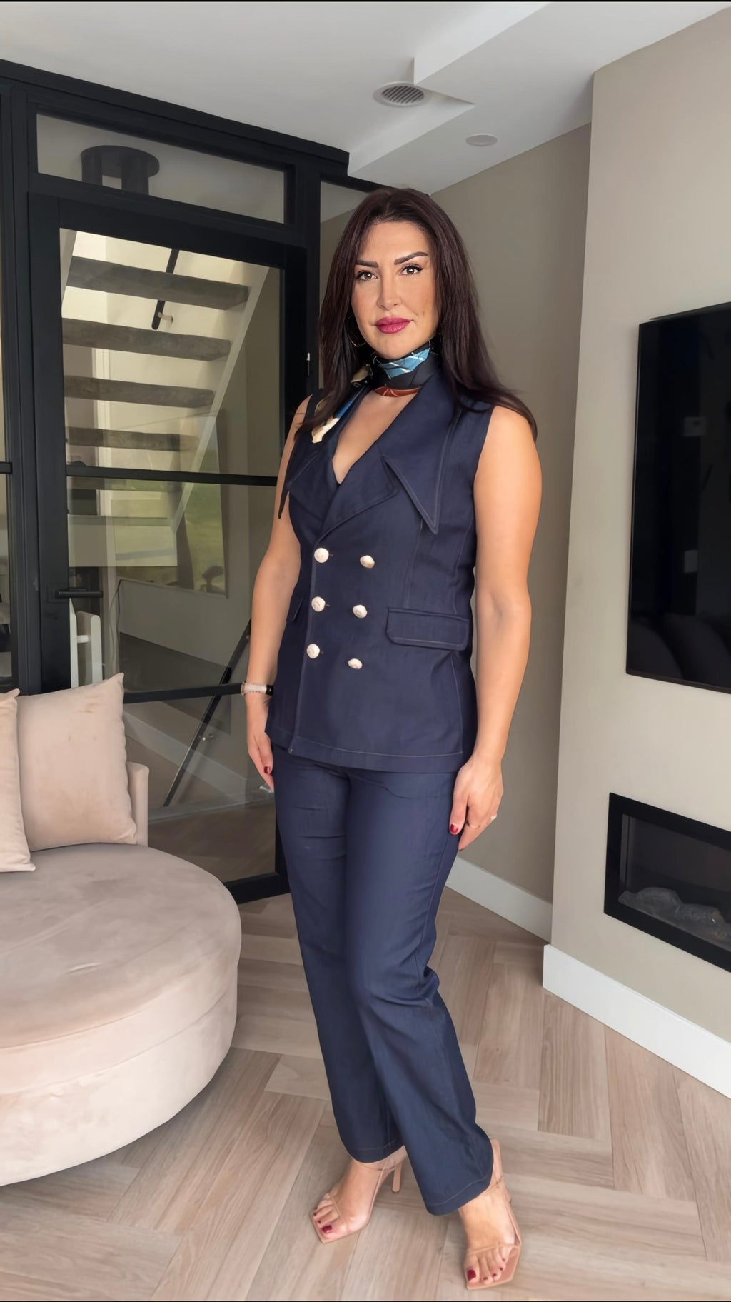 Denim Élégance Set