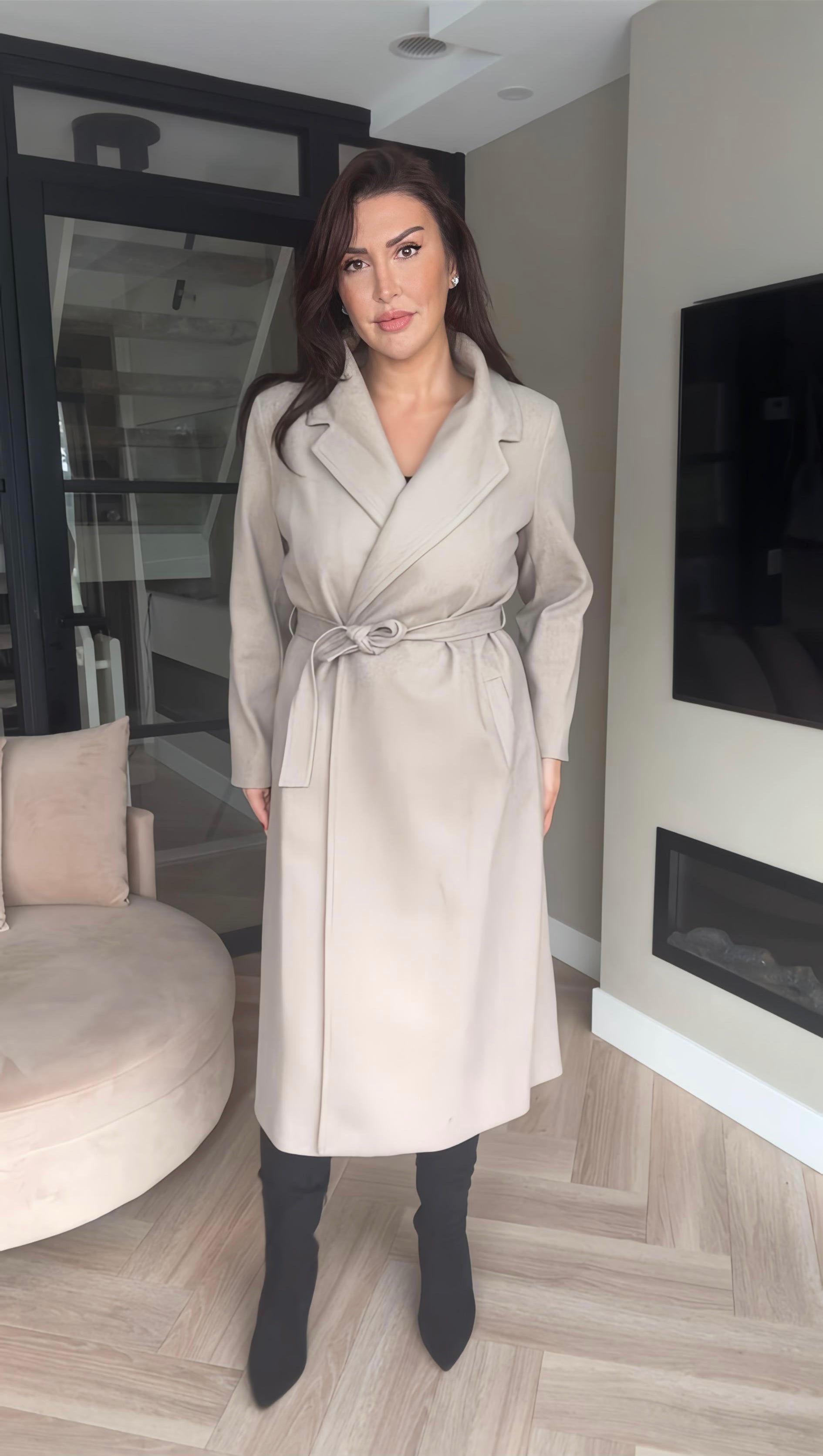 The Vienna Coat- Beige