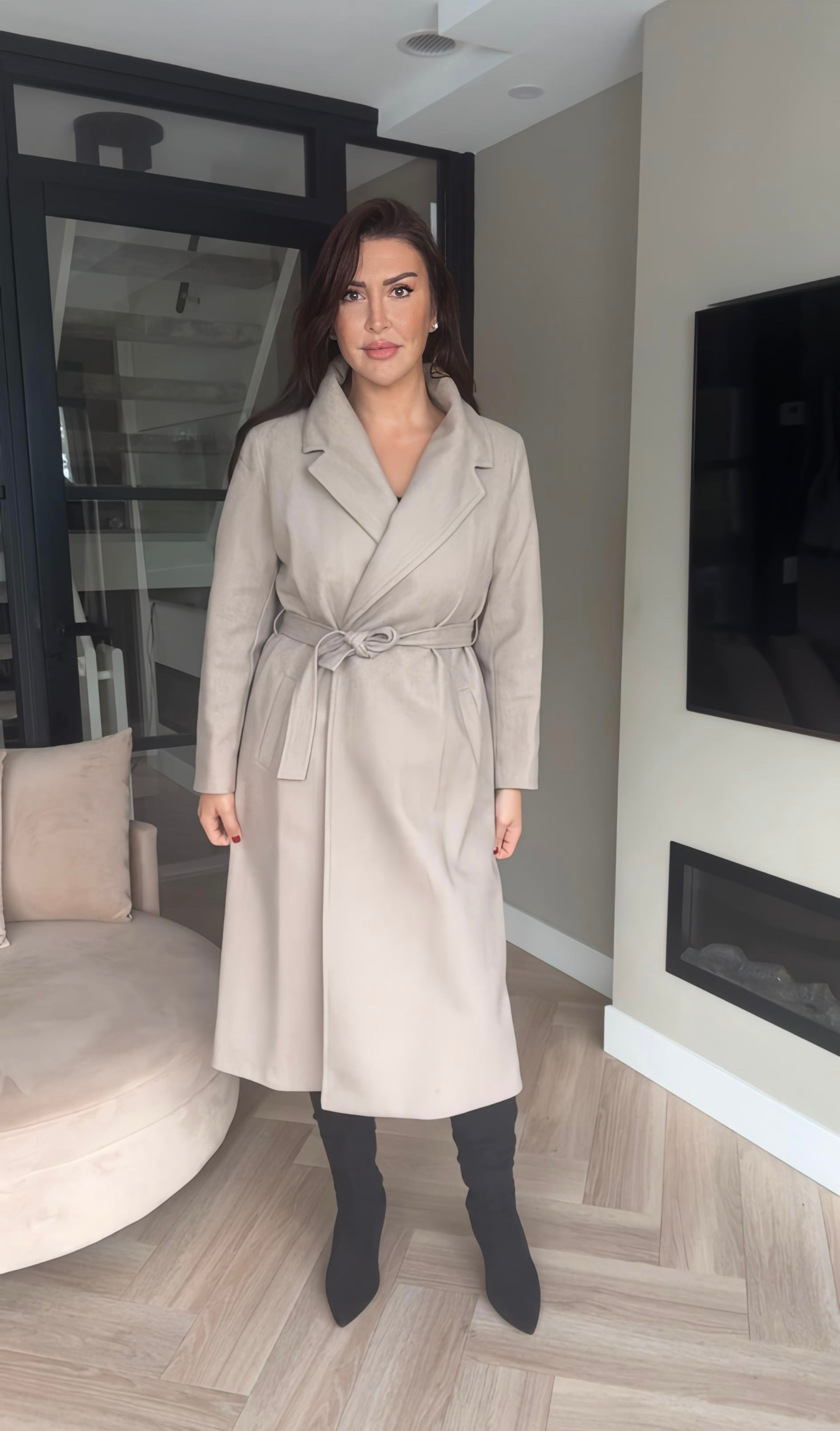 The Vienna Coat- Beige