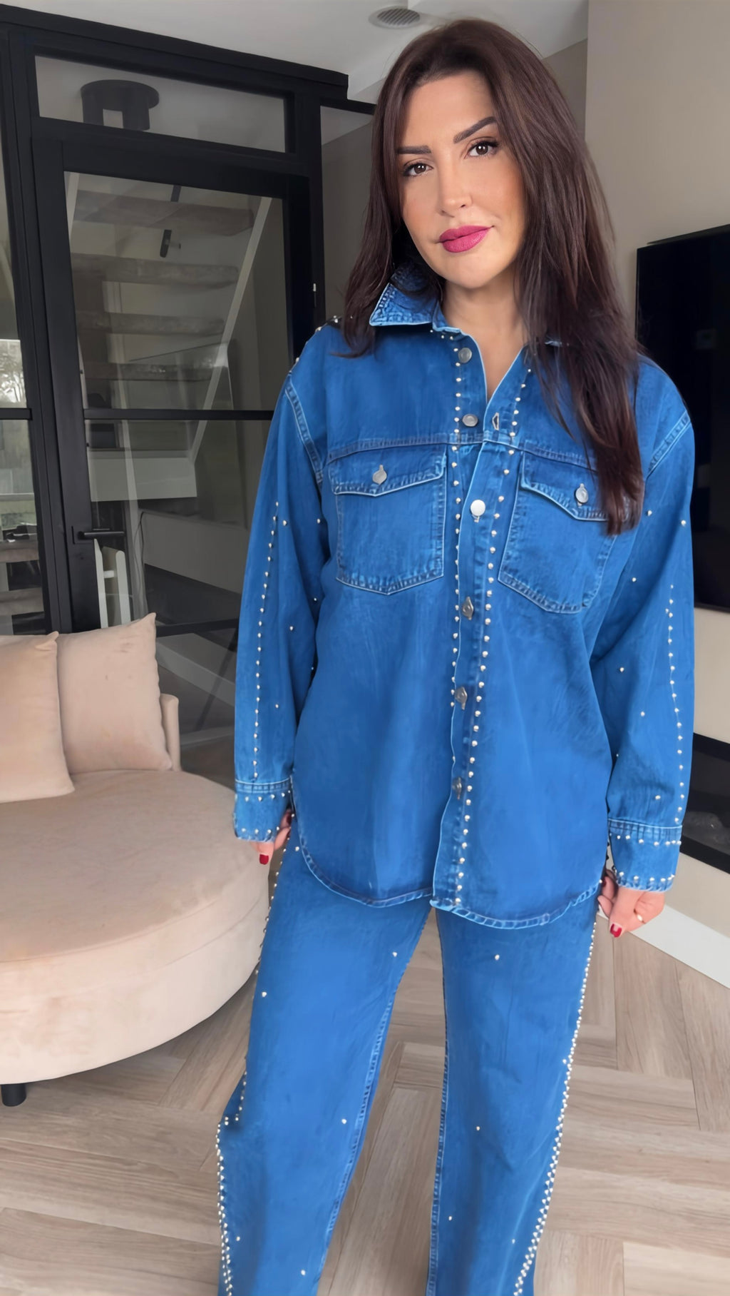 The Milano Denim Set