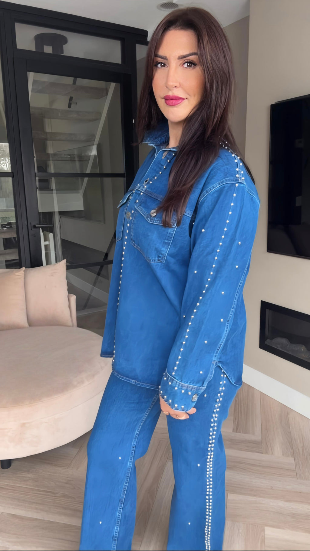 The Milano Denim Set