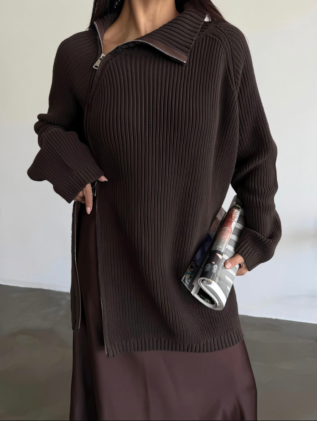 The Espresso Knit Sweater