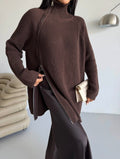 The Mocha Satin Skirt