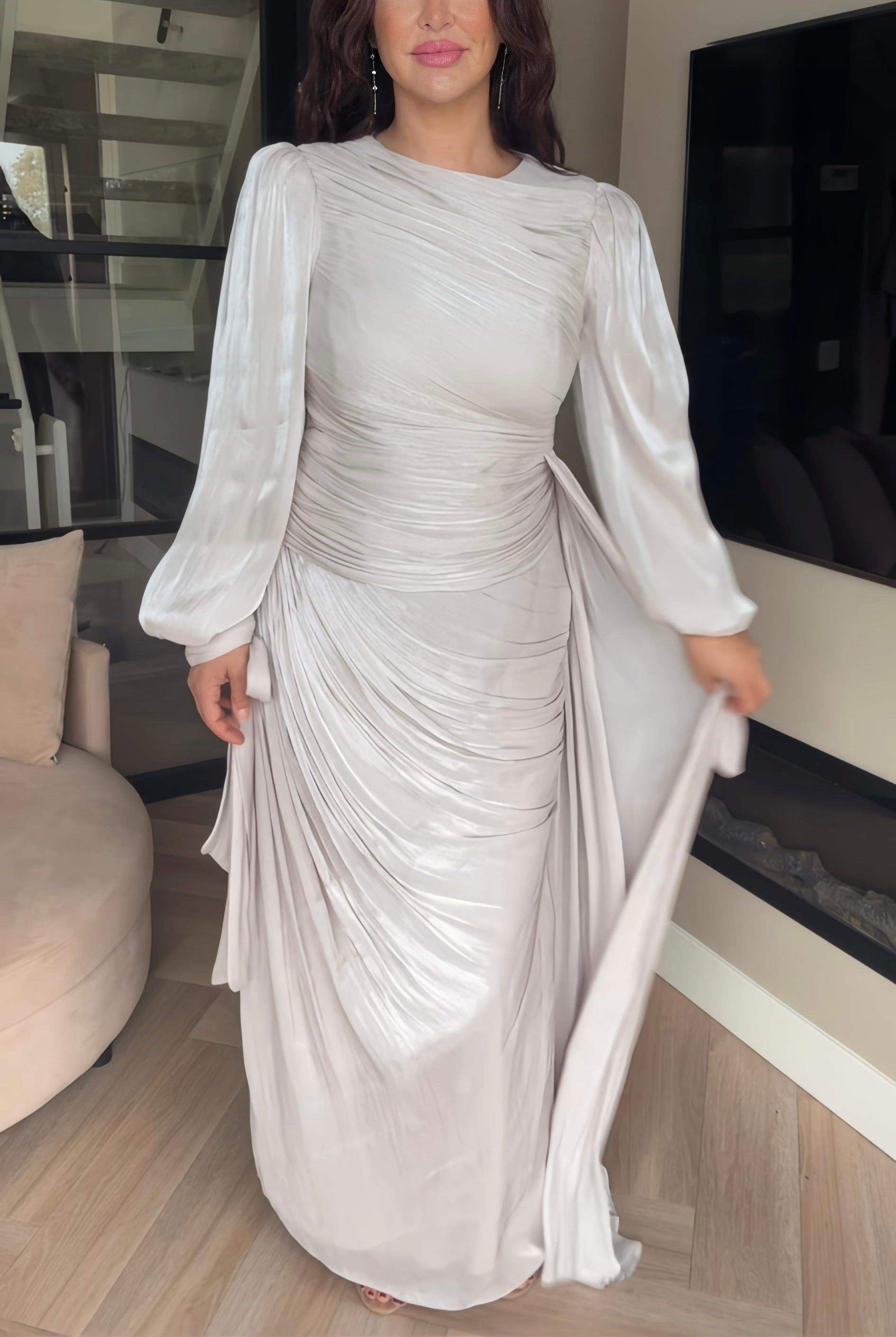 Celeste Drape Gown