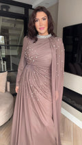 Celeste Drape Gown