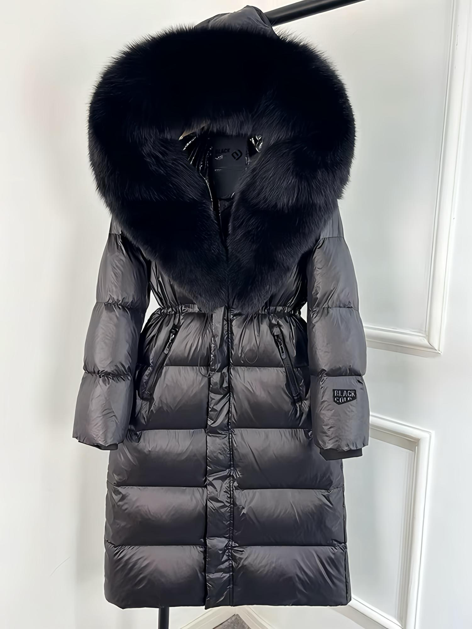 LUNERA- Glans Lange Jas