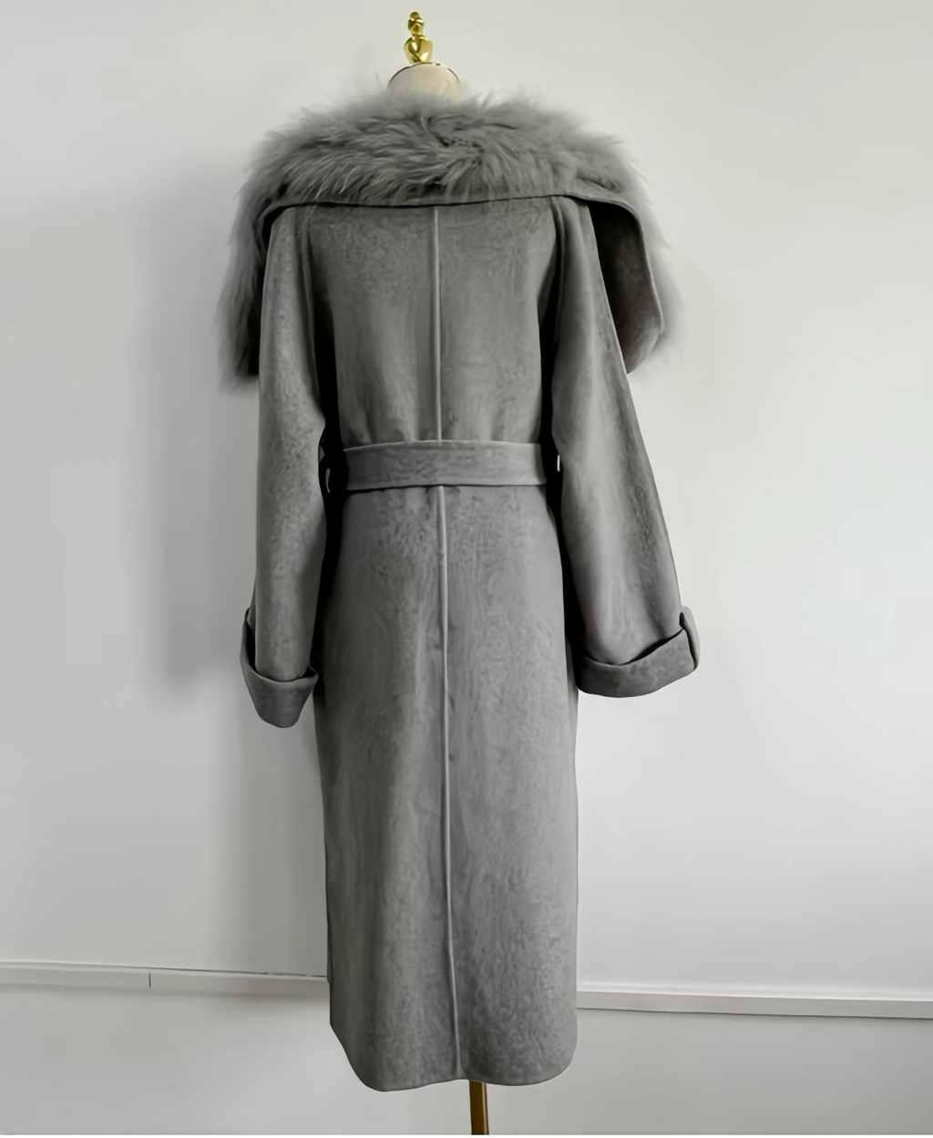 AVELINE Winter Mantel- Grijs