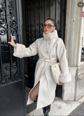 Creme Luxe Fur Coat