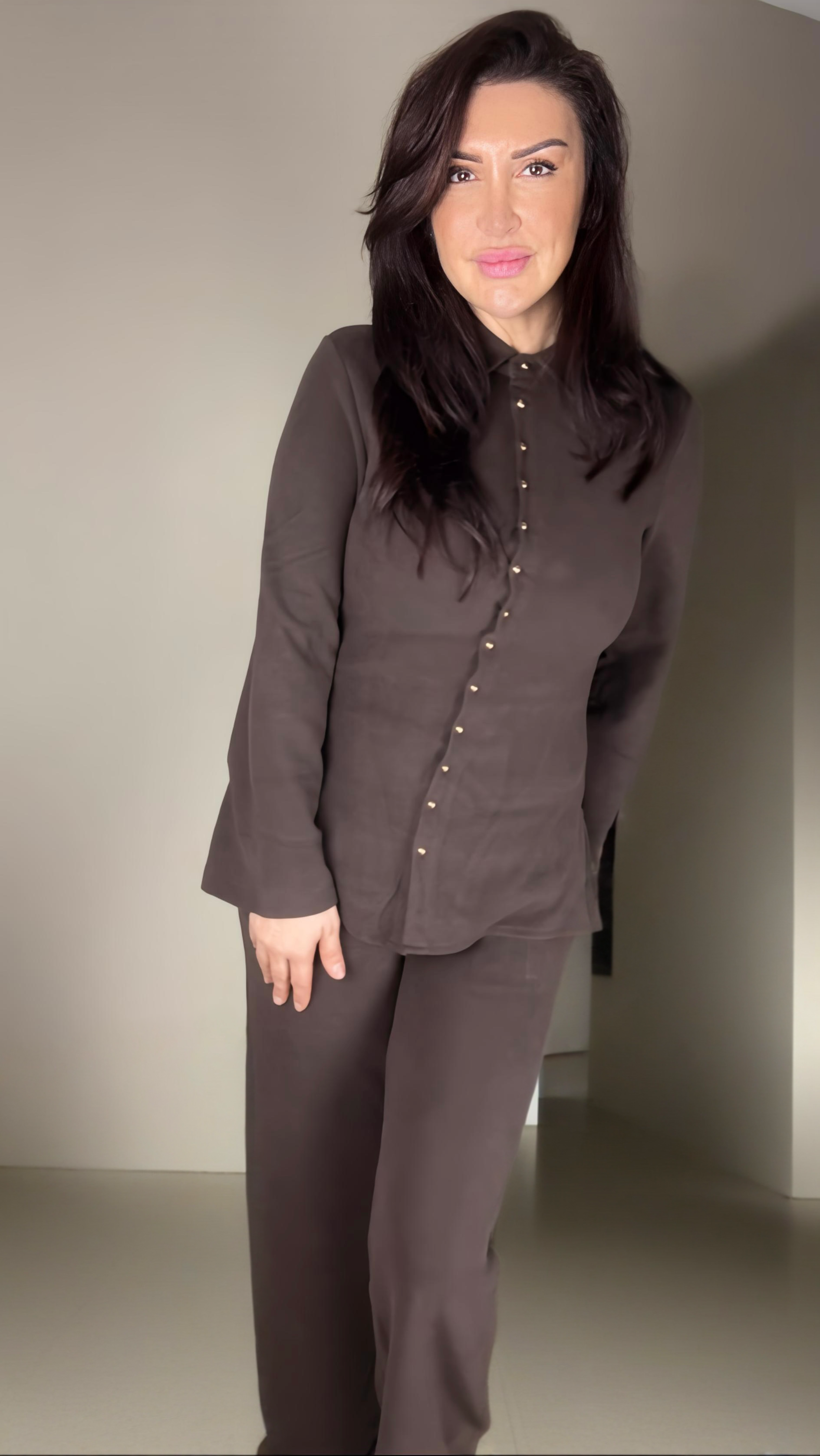 Maison Élégance Brown Set