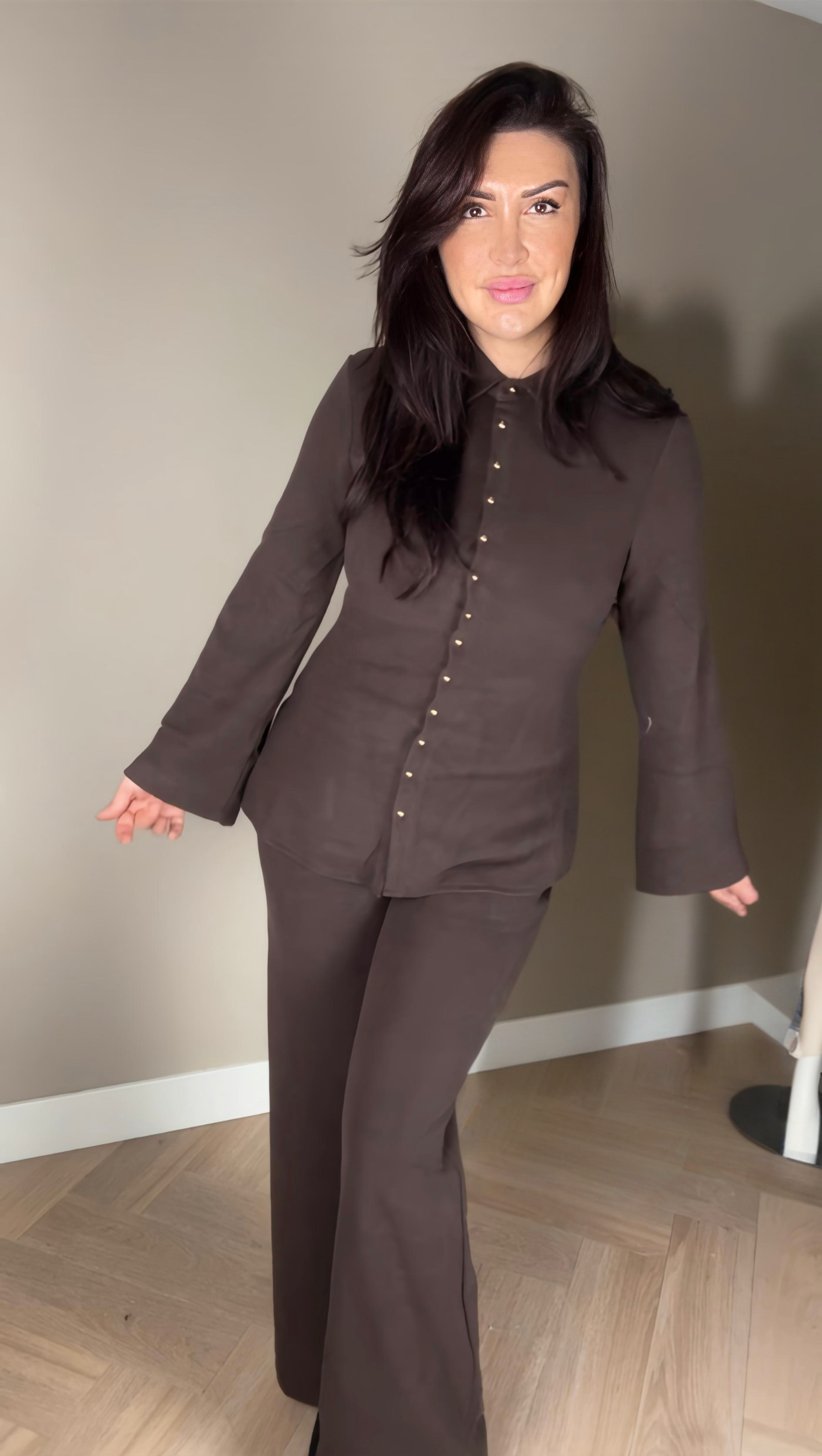 Maison Élégance Brown Set