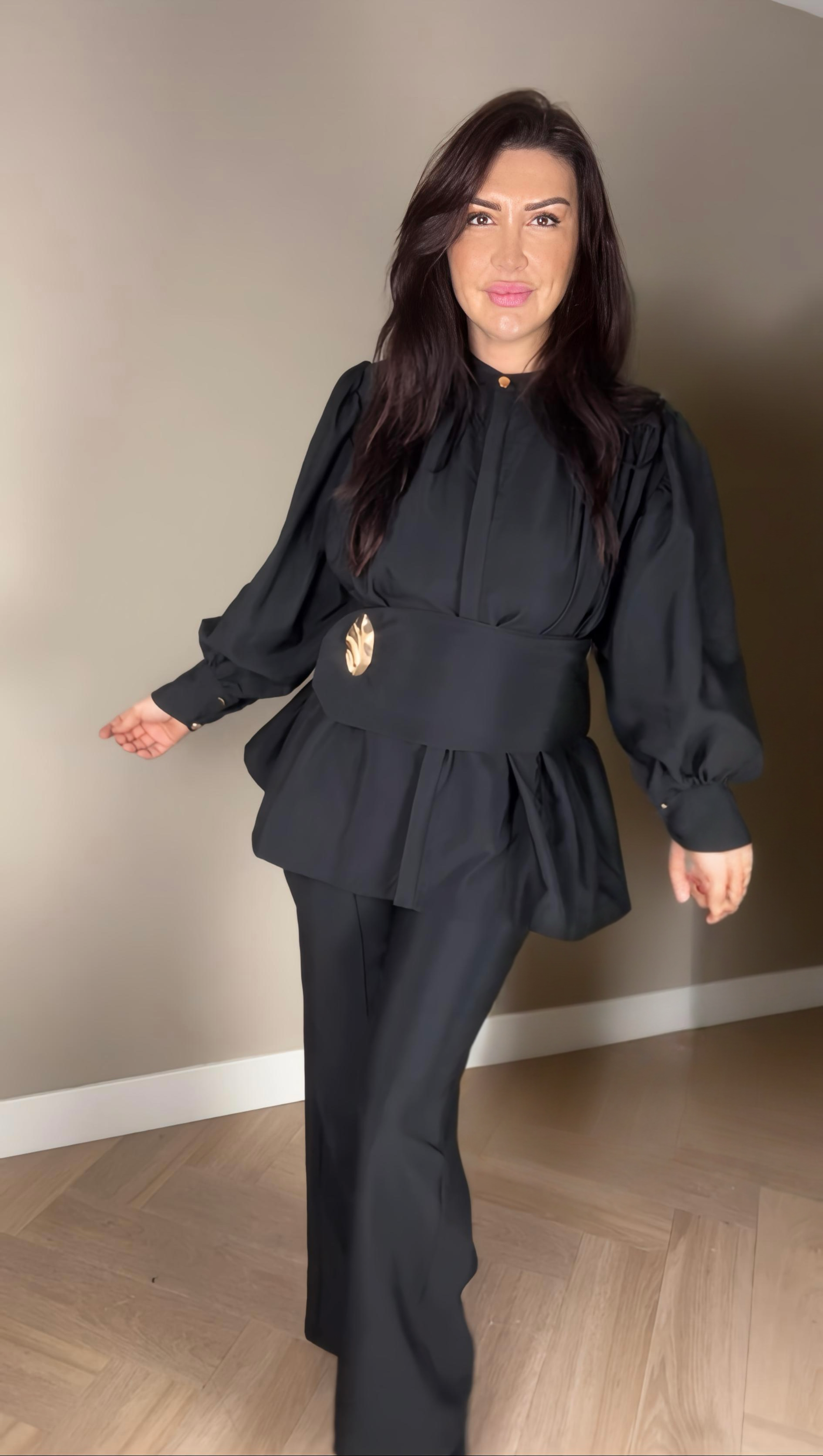 Céleste Black Chic Set