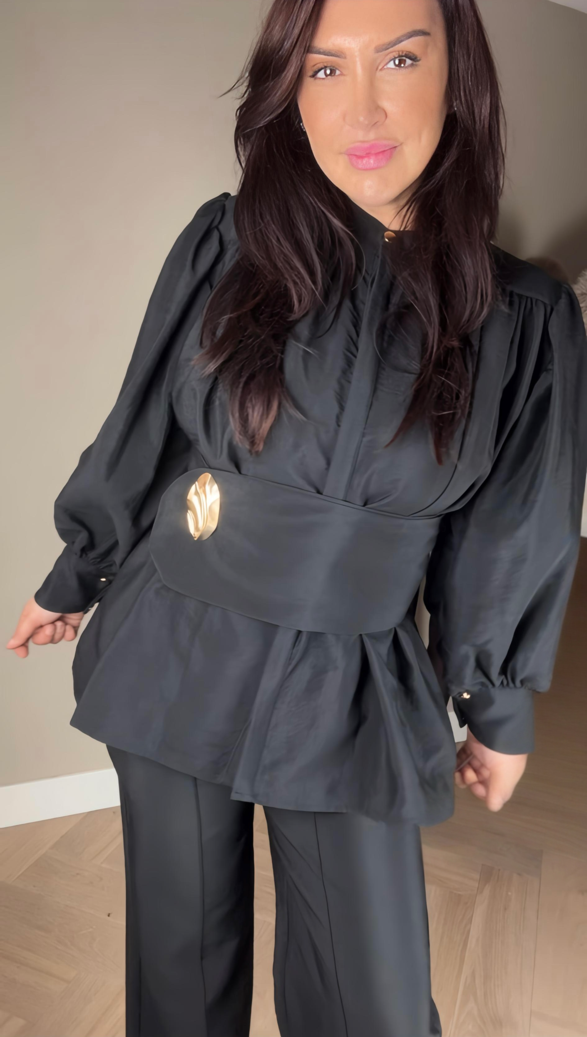 Céleste Black Chic Set